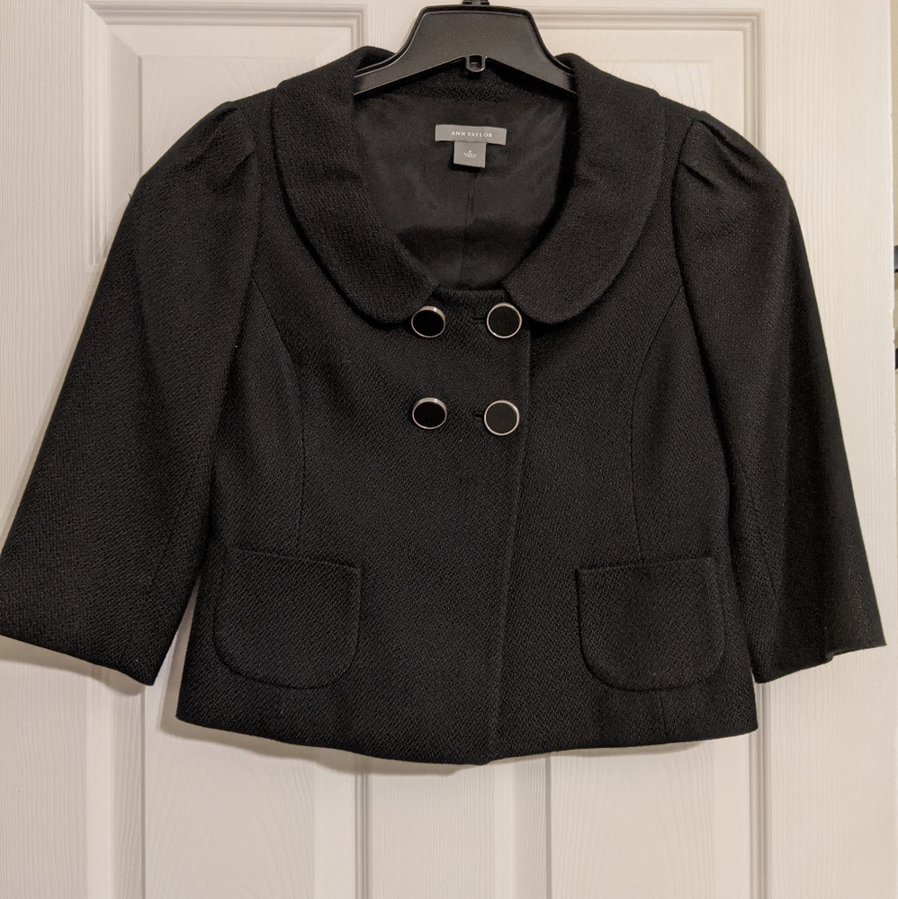 Ann Taylor cropped jacket